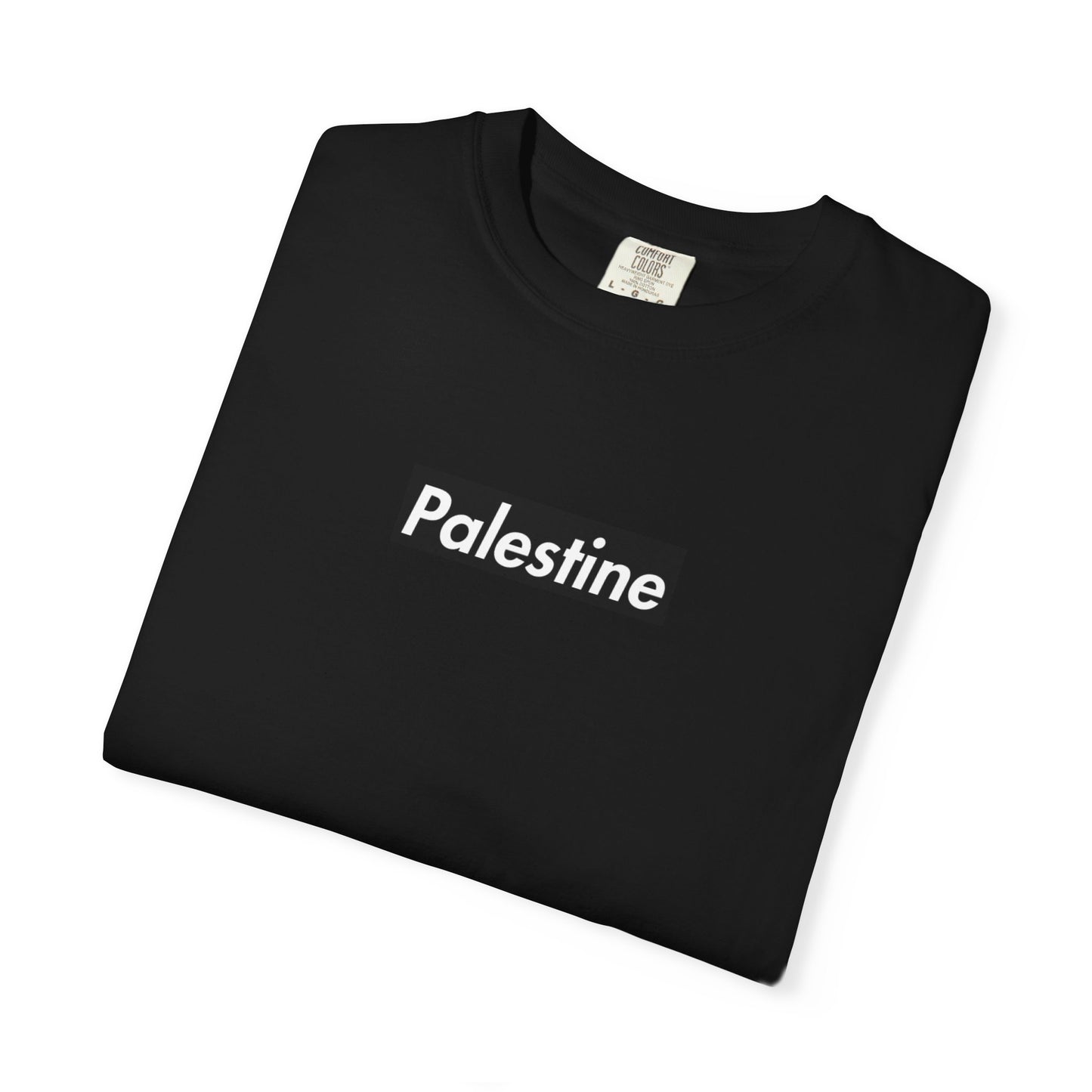 Palestine (BLACK) Logo Tee
