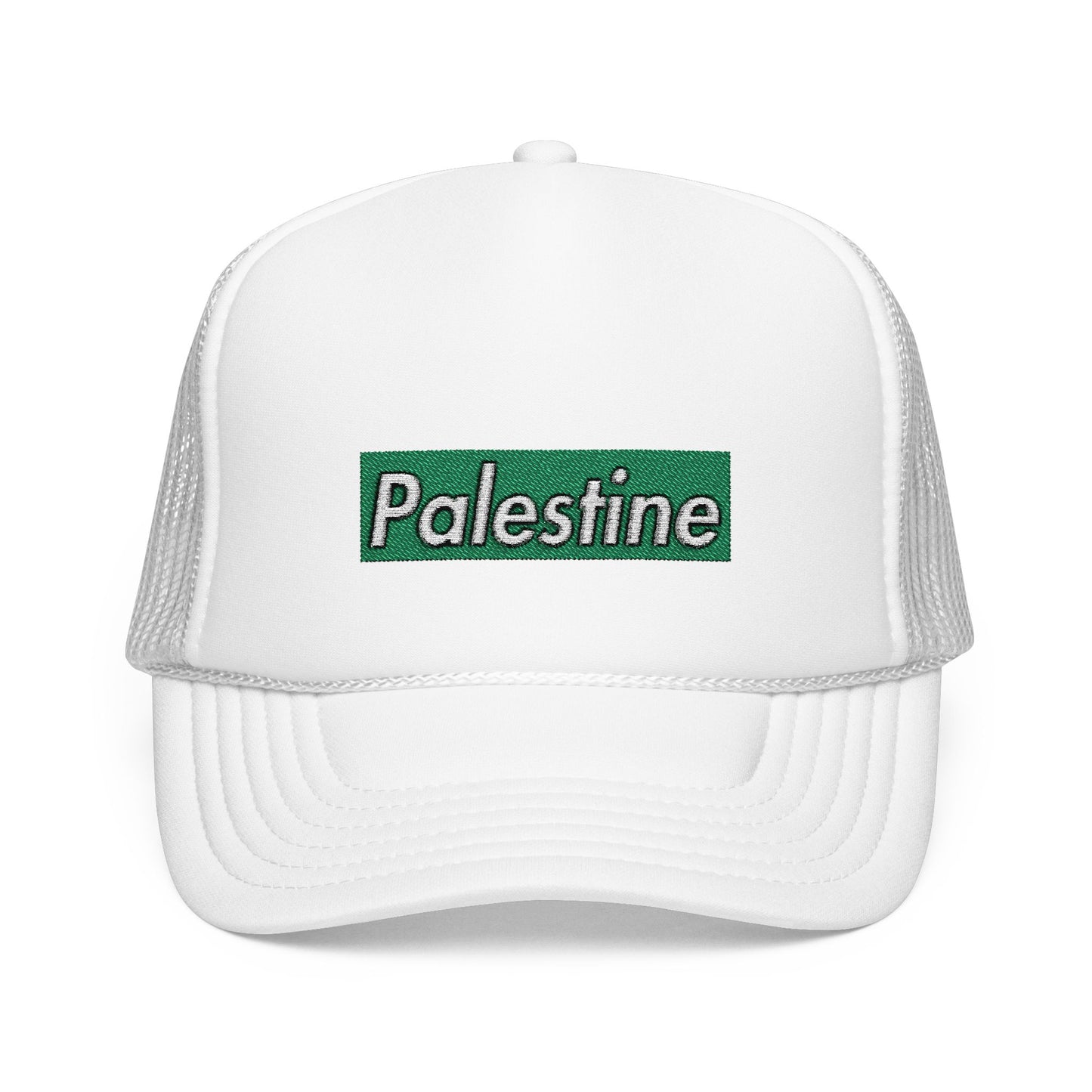 Palestine (GREEN) Trucker Hat (Embroidery)