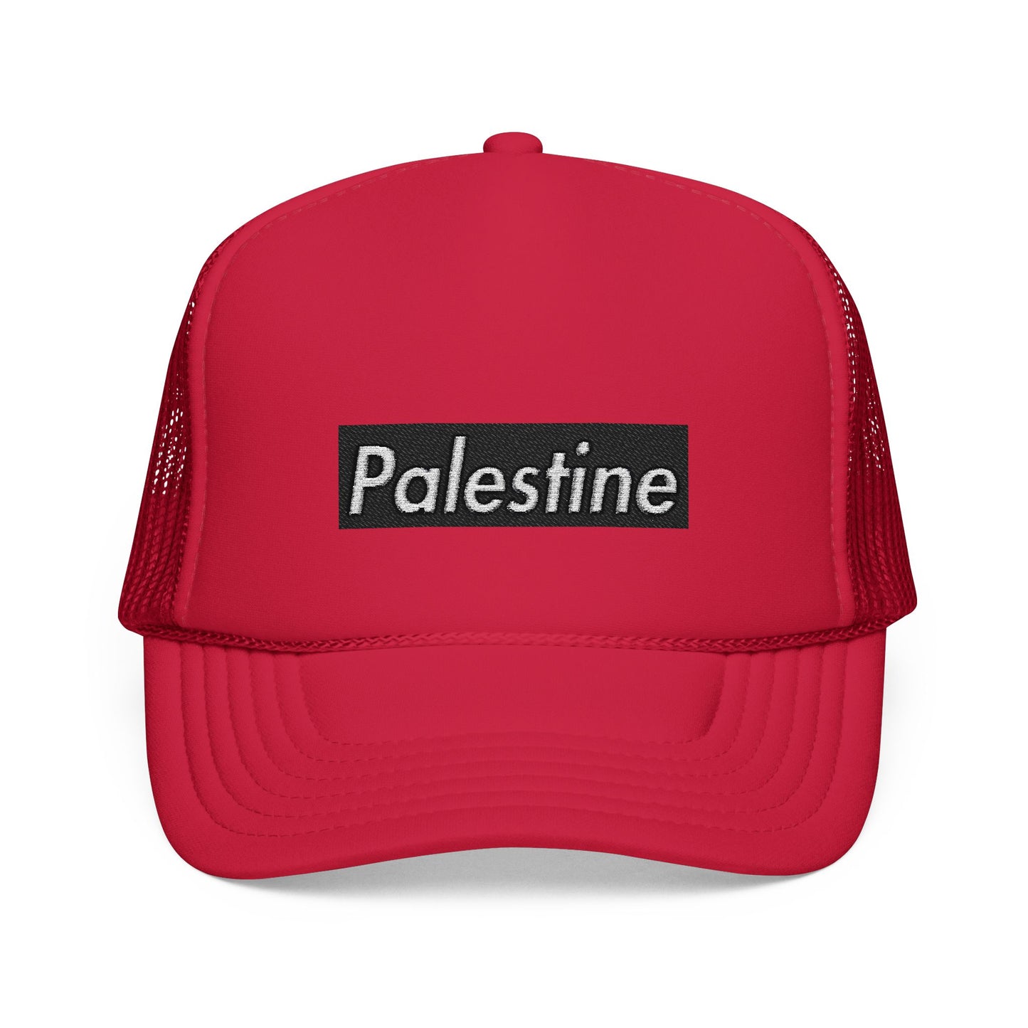 Palestine (BLACK) Trucker Hat (Embroidery)