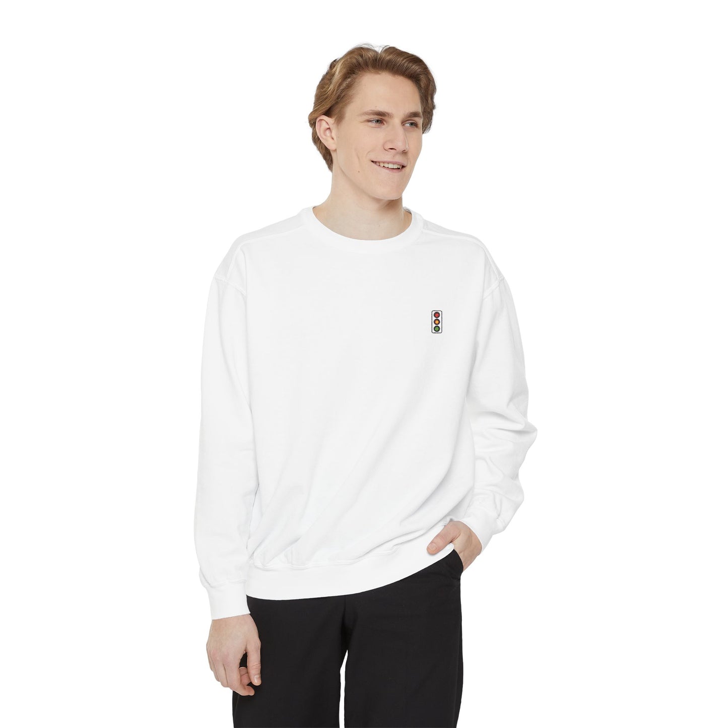 Traffic Light Logo Sweatshirt (Embroidery)
