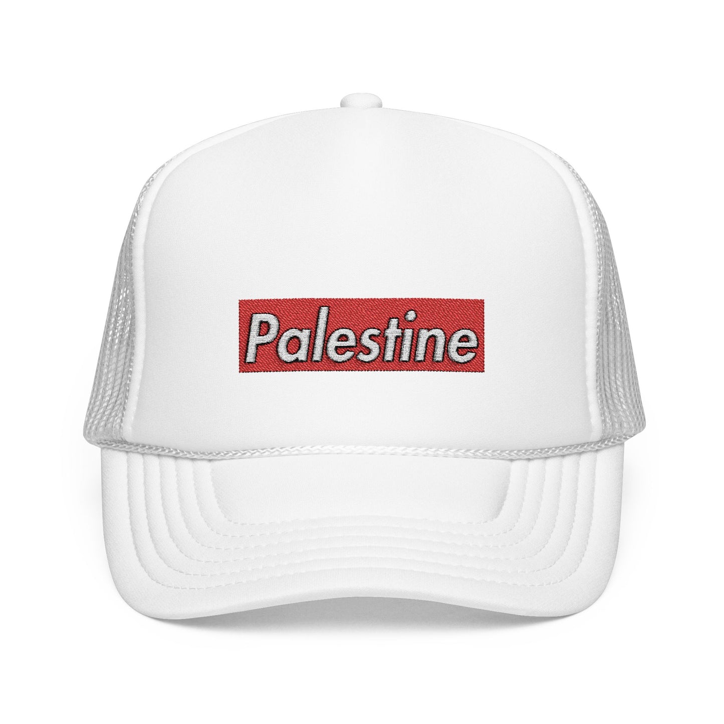 Palestine (RED) Trucker Hat (Embroidery)