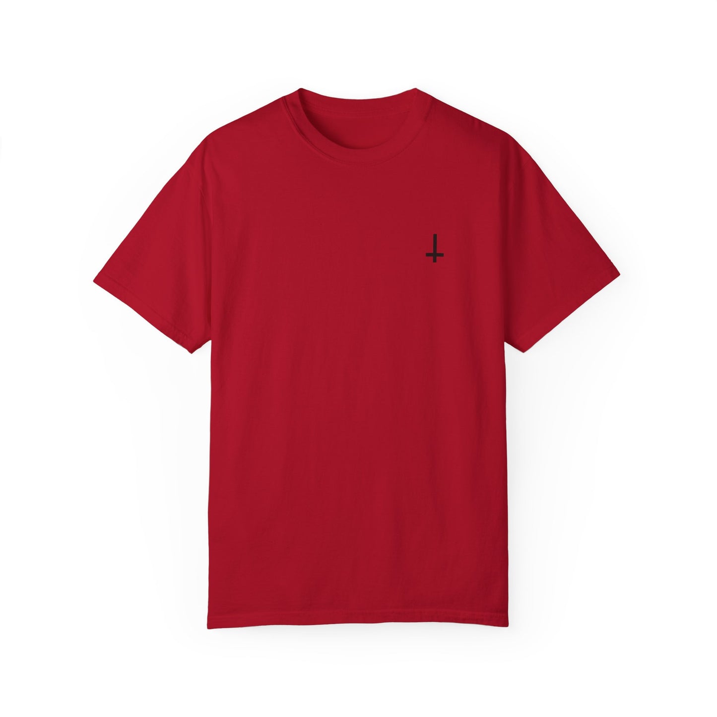 Upside Down Cross + Logo Tee - Basic Logo Tee