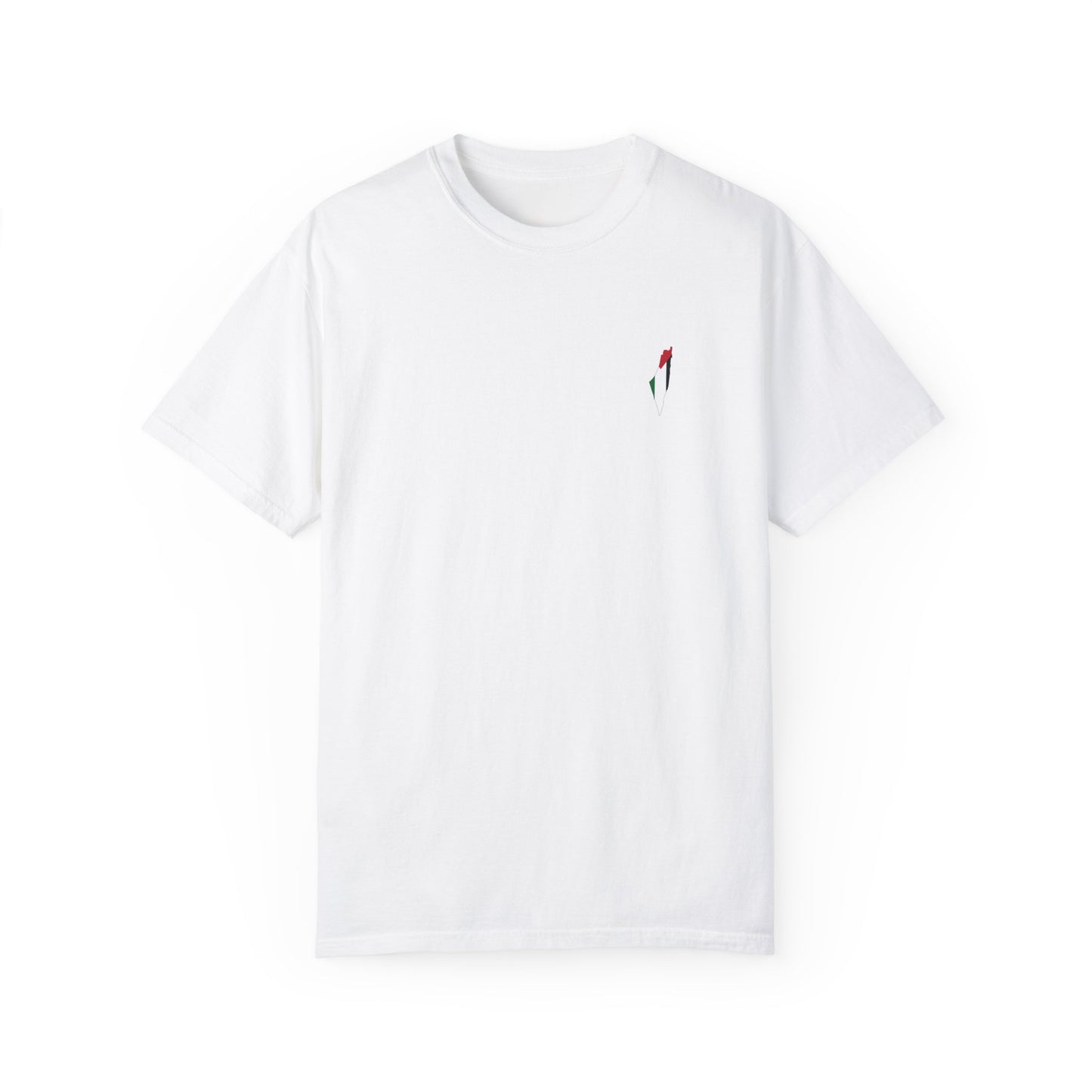 Palestine Map Flag Logo Tee - Basic Logo Tee
