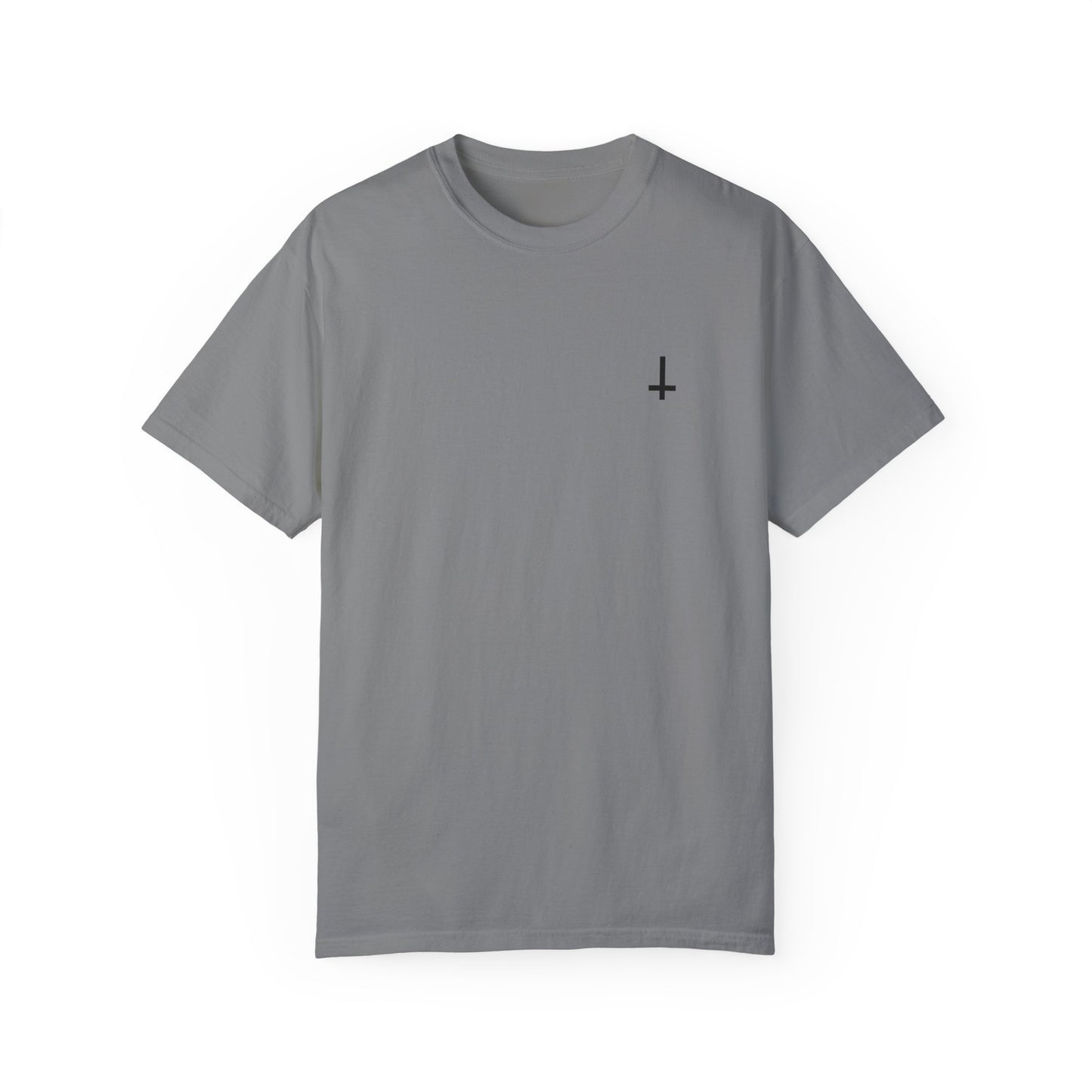 Upside Down Cross + Logo Tee - Basic Logo Tee