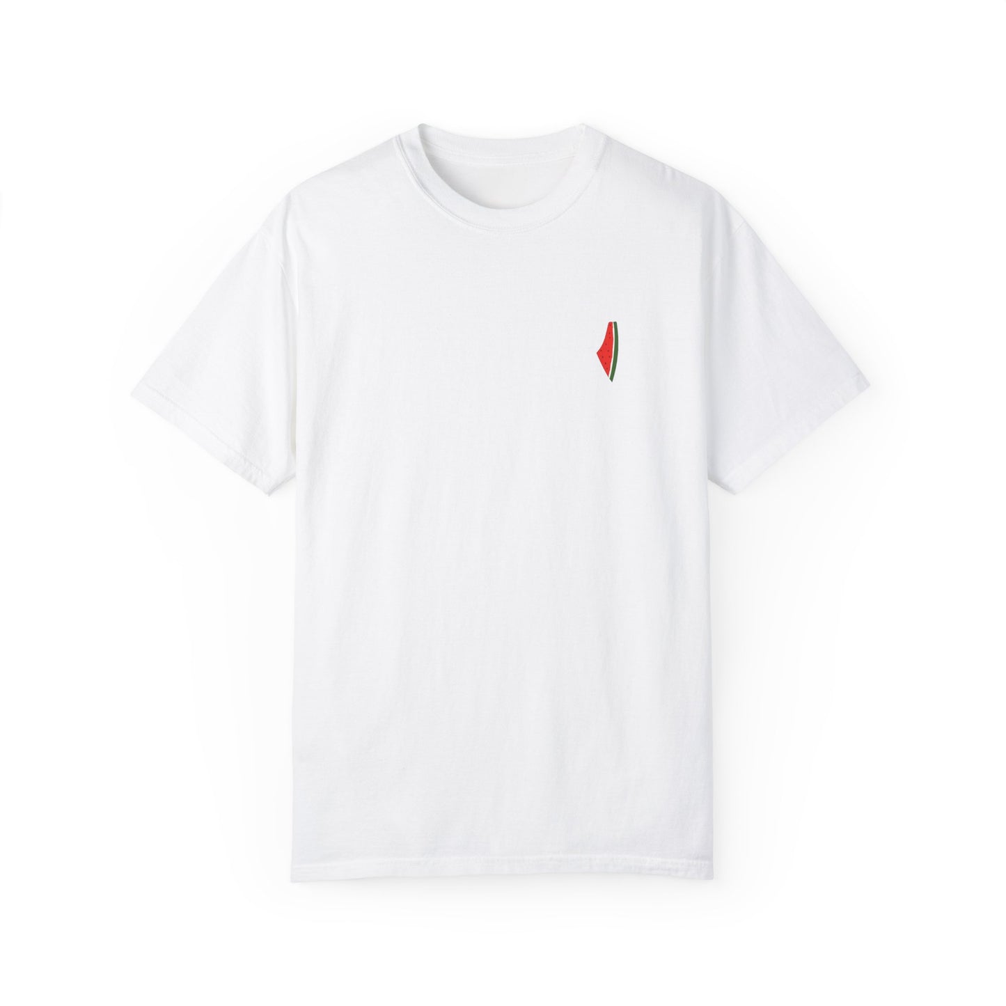 Palestine Map Watermelon Tee