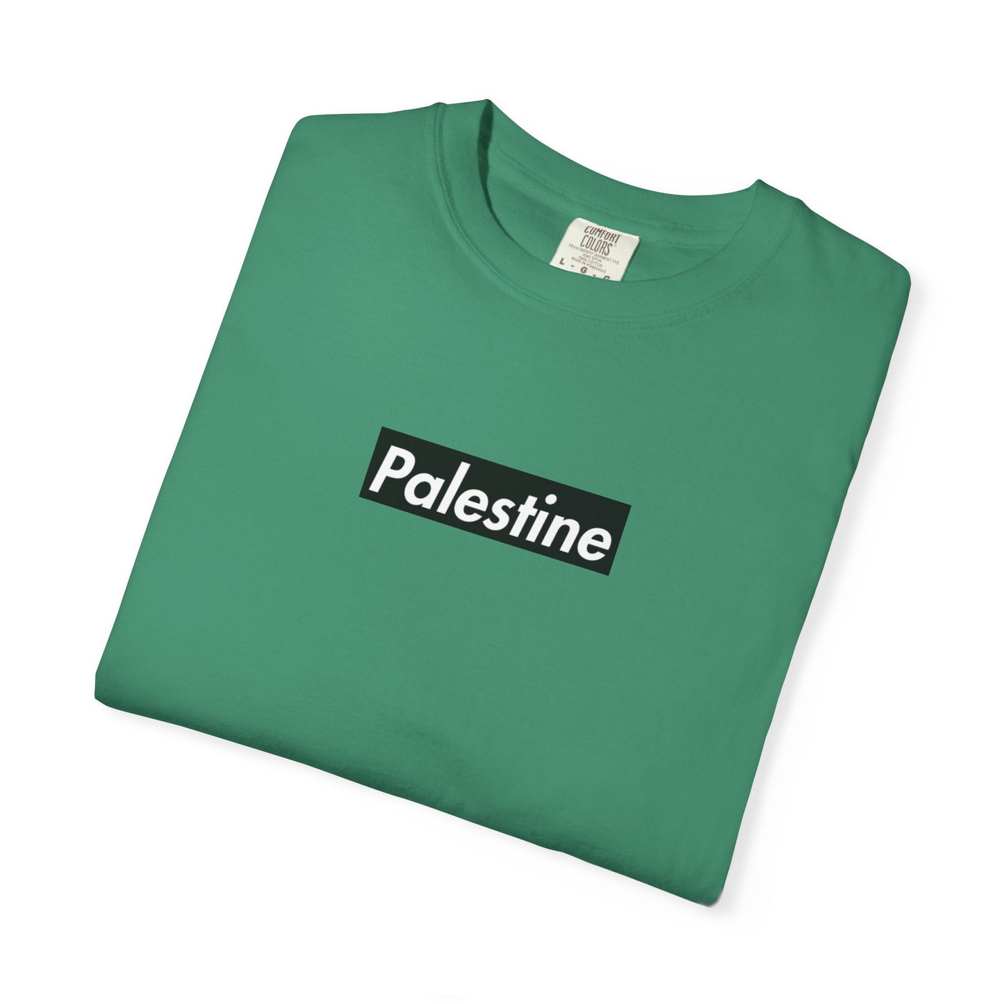 Palestine (BLACK) Logo Tee