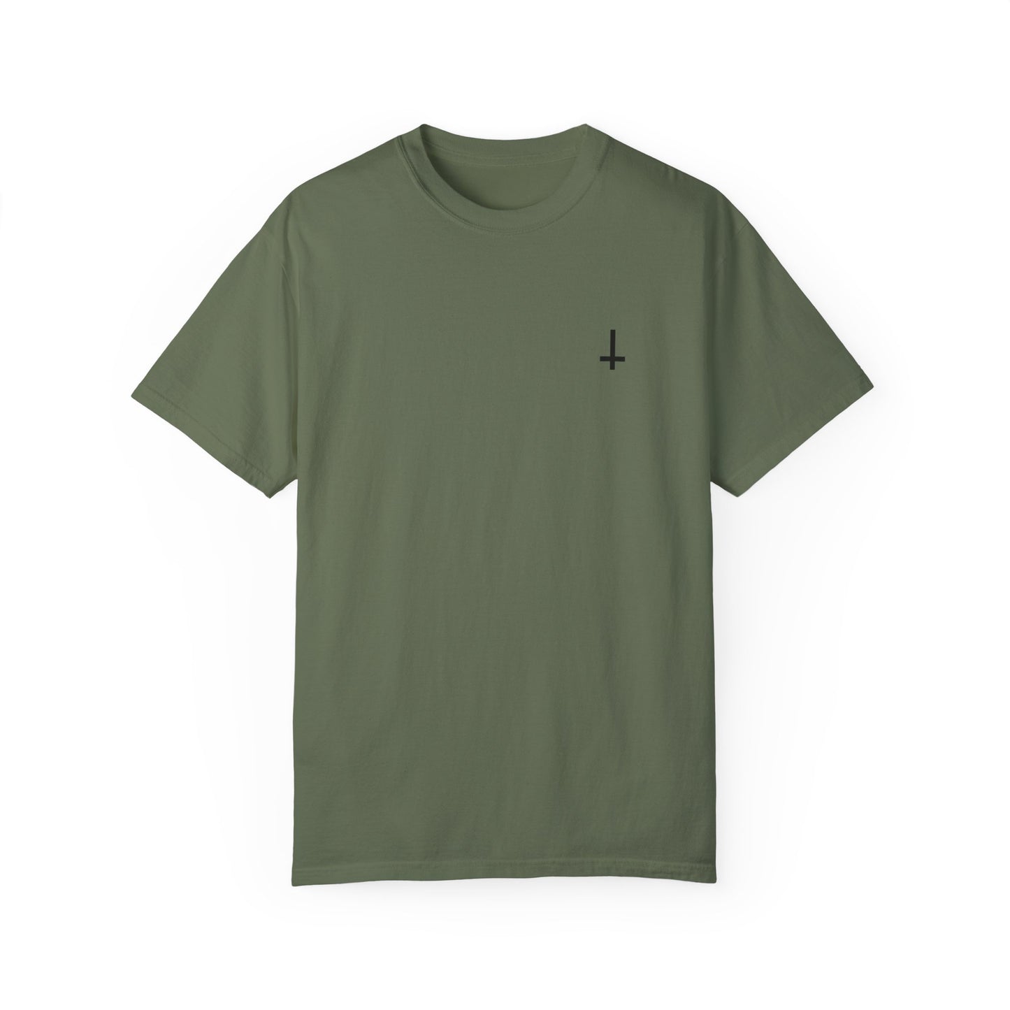 Upside Down Cross + Logo Tee - Basic Logo Tee