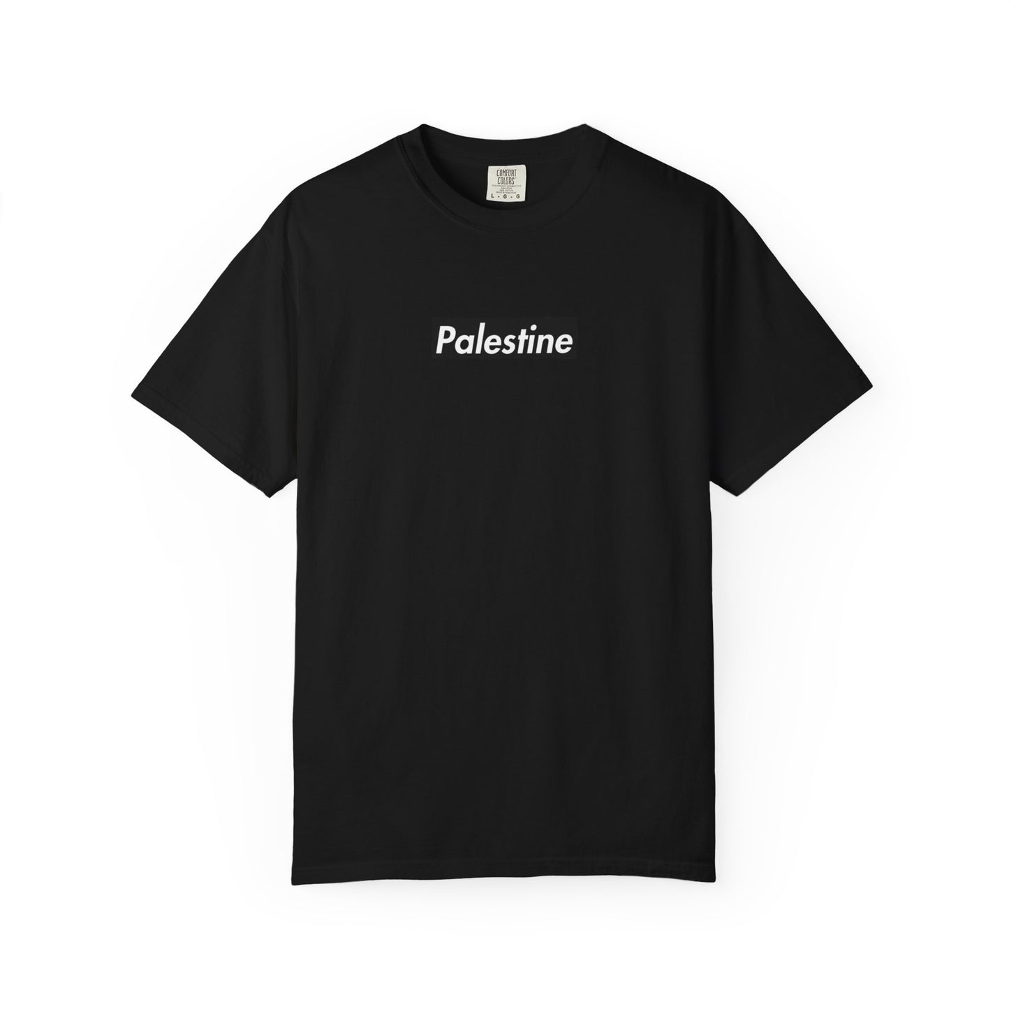 Palestine (BLACK) Logo Tee