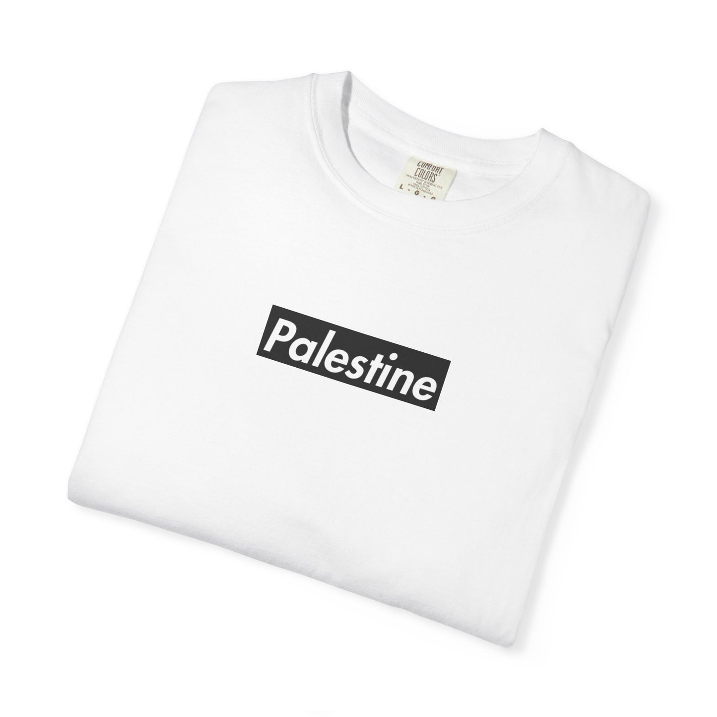 Palestine (BLACK) Logo Tee