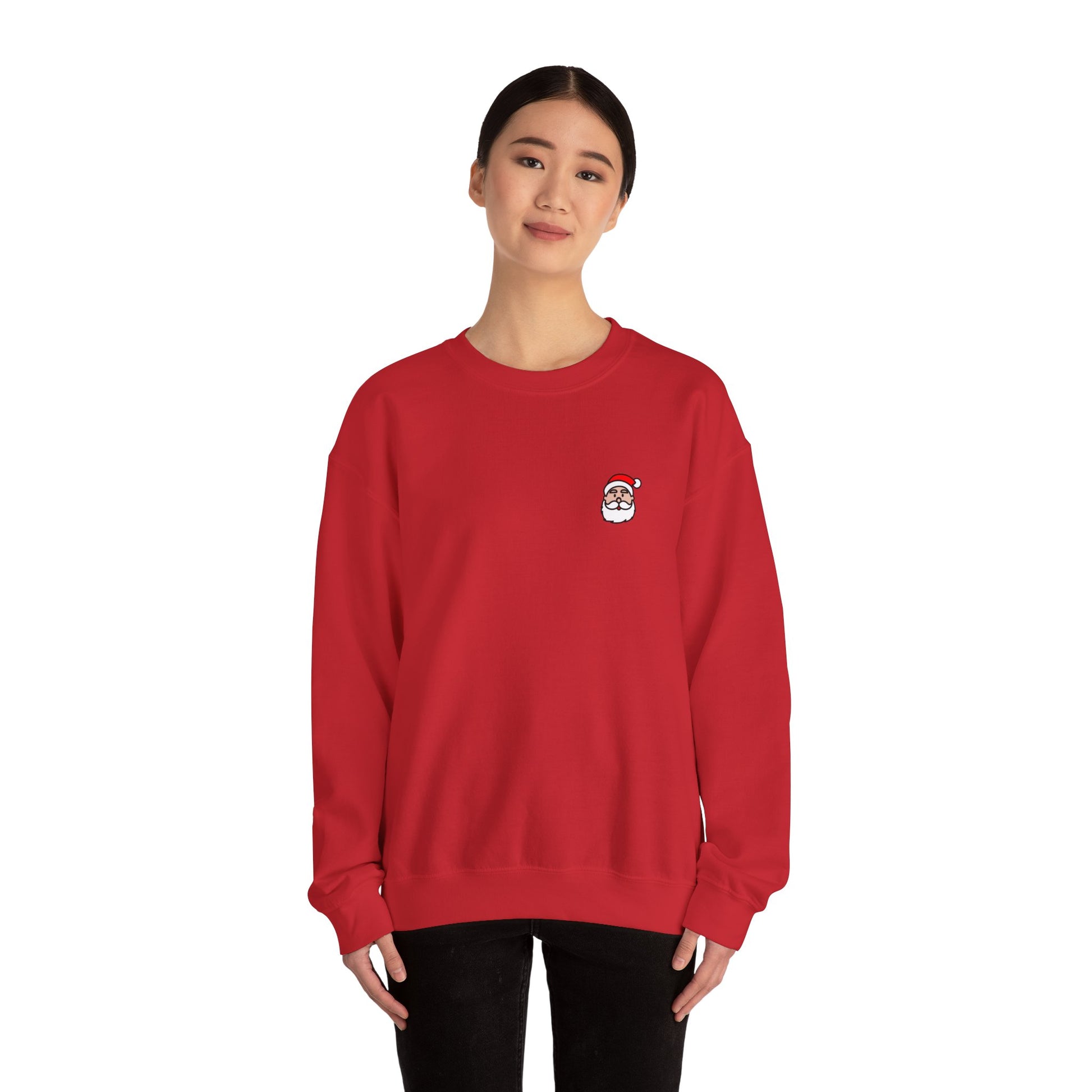 Santa Crewneck Sweatshirt - Basic Logo Tee