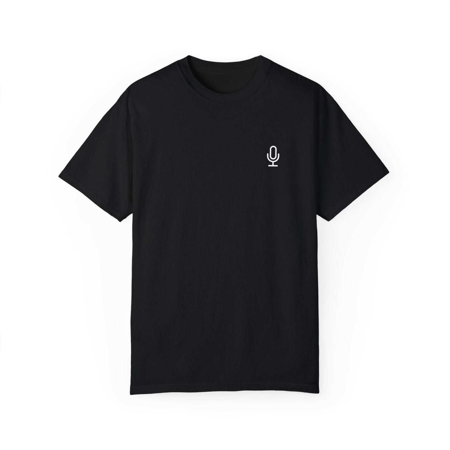 Podcast Mic Logo Tee - Basic Logo Tee