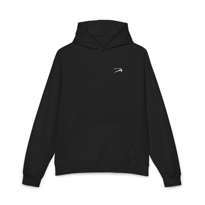 Just Can't Relaxed Hoodie-Black (Embroidery)