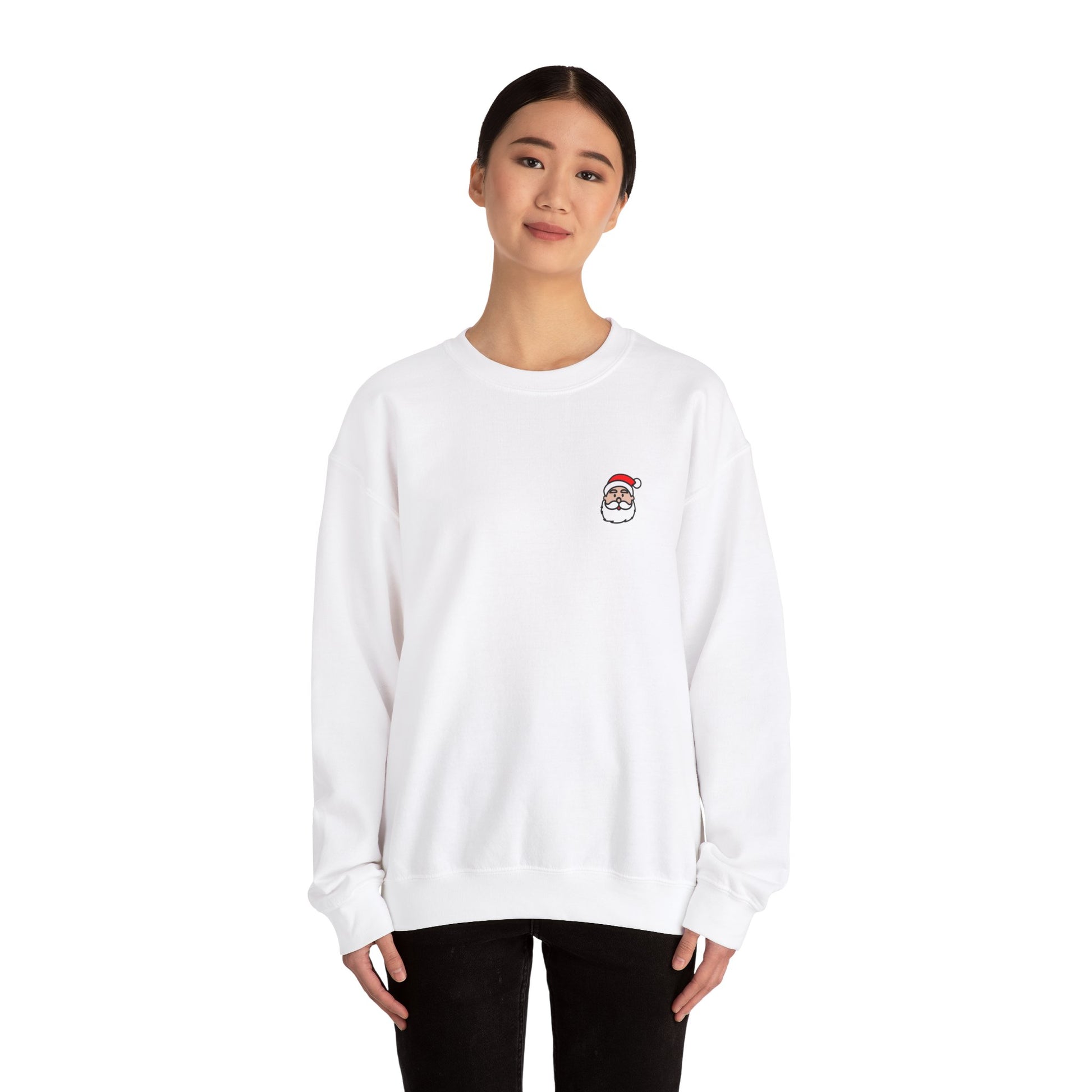 Santa Crewneck Sweatshirt - Basic Logo Tee