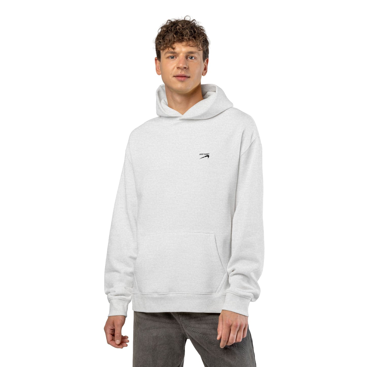 Just Can't Relaxed Hoodie (Embroidery)