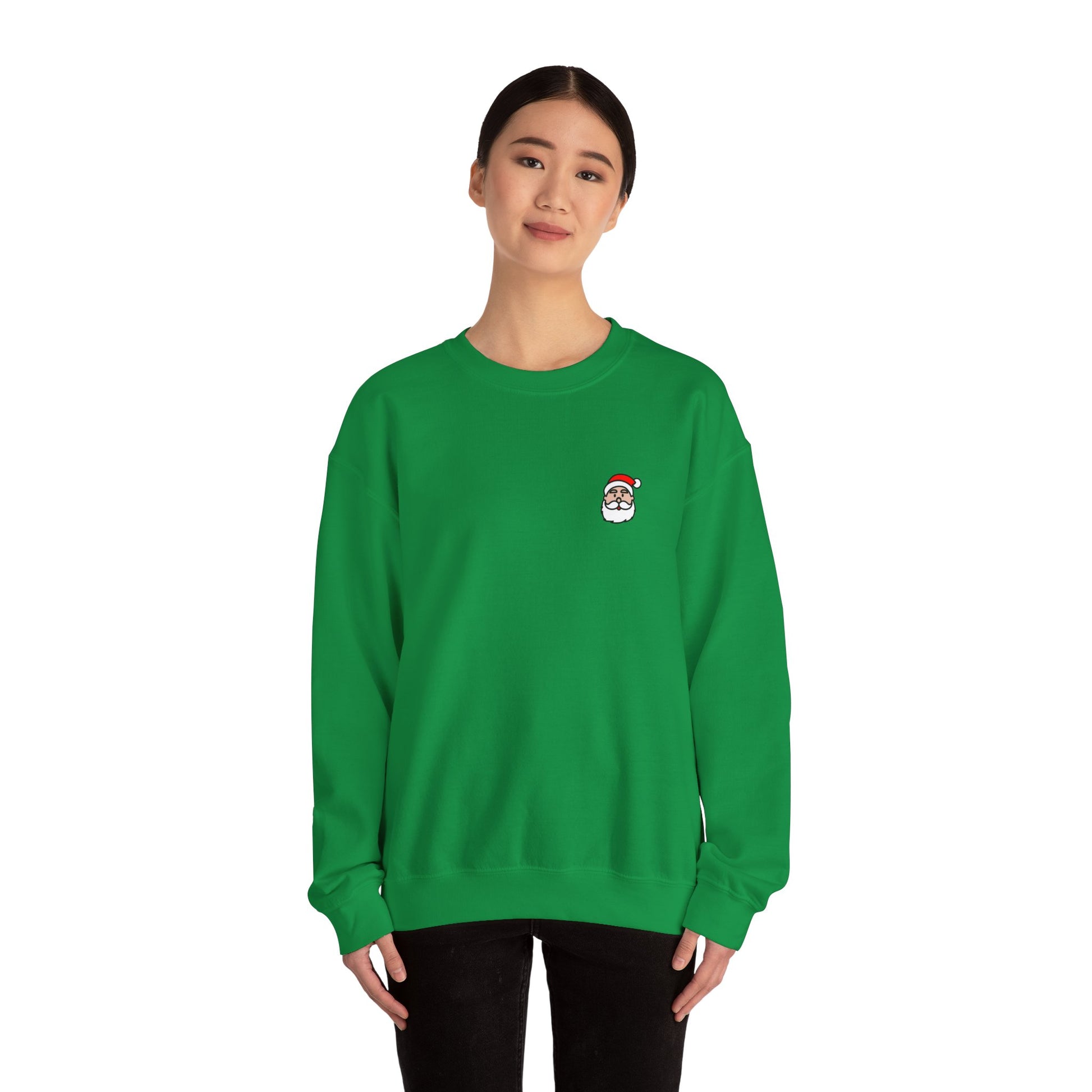 Santa Crewneck Sweatshirt - Basic Logo Tee